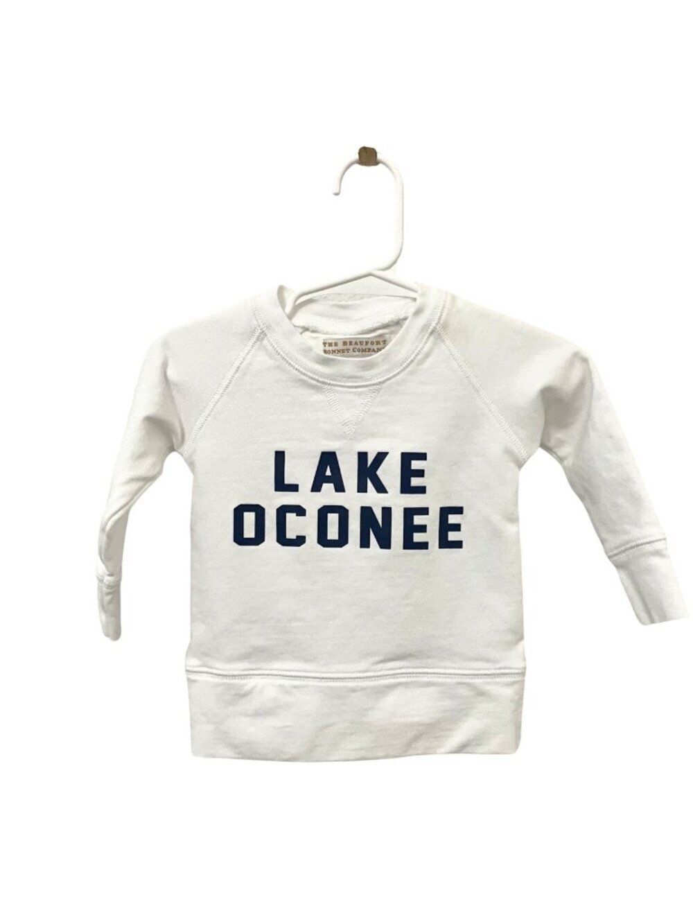 NWOT Beaufort Bonnet Company Sir Proper City Hopper Sweatshirt Lake Oconee 0-6M